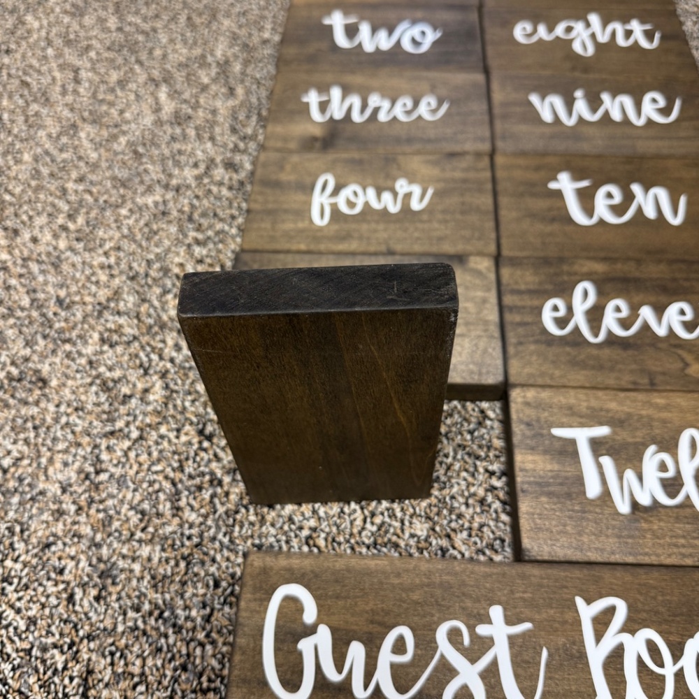 Tables Numbers & Event Decor - Picture 4 of 7